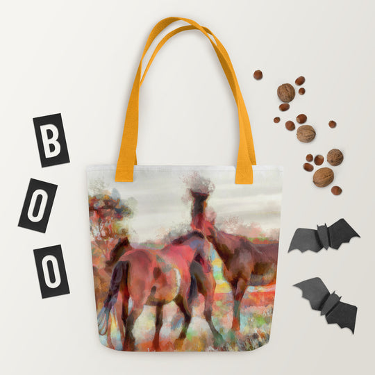 Tote bag - Mustang Horses