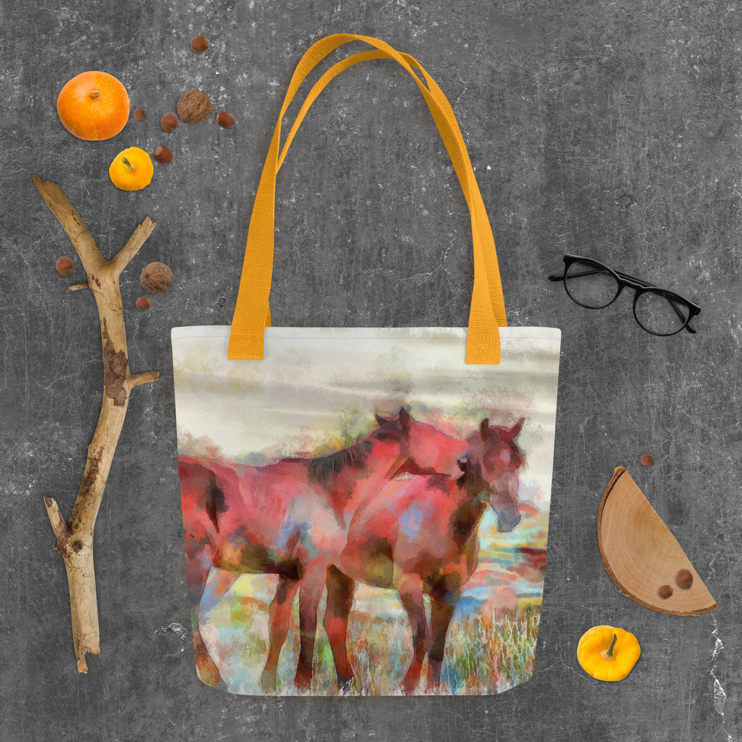 Tote bag - Mustang Horses v2