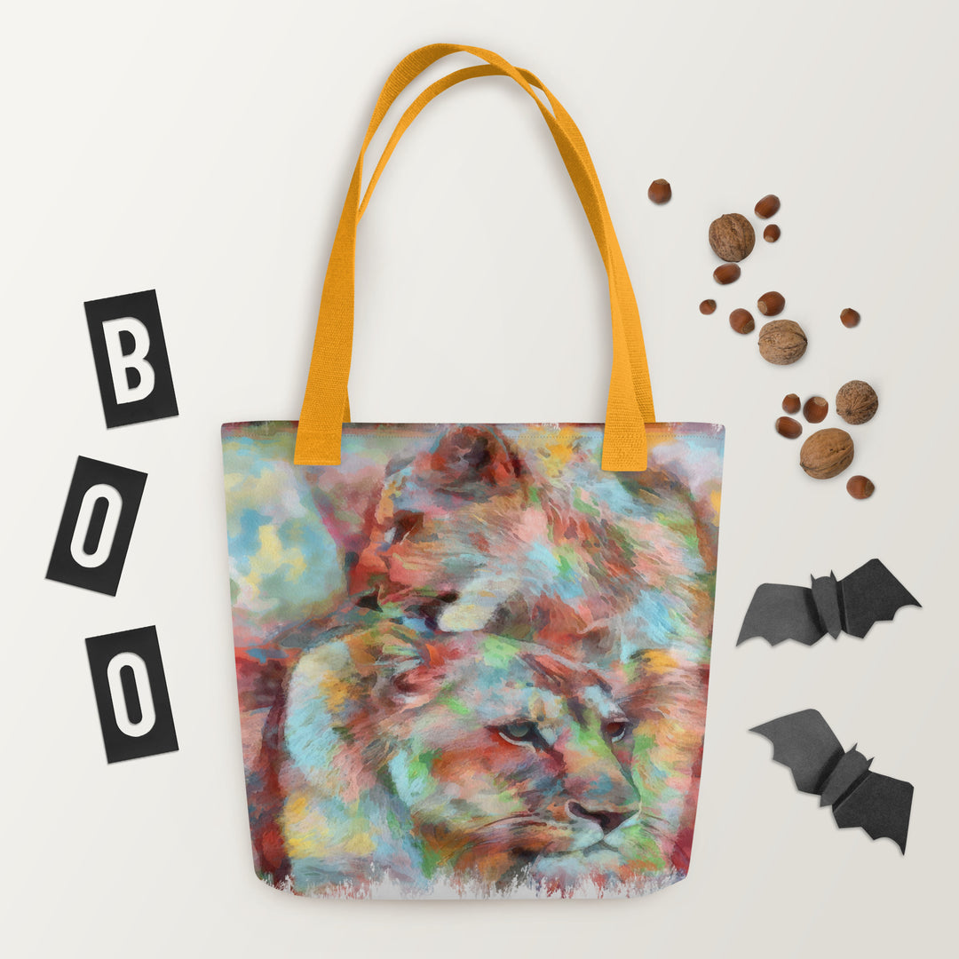 Tote bag - Lioness w cub