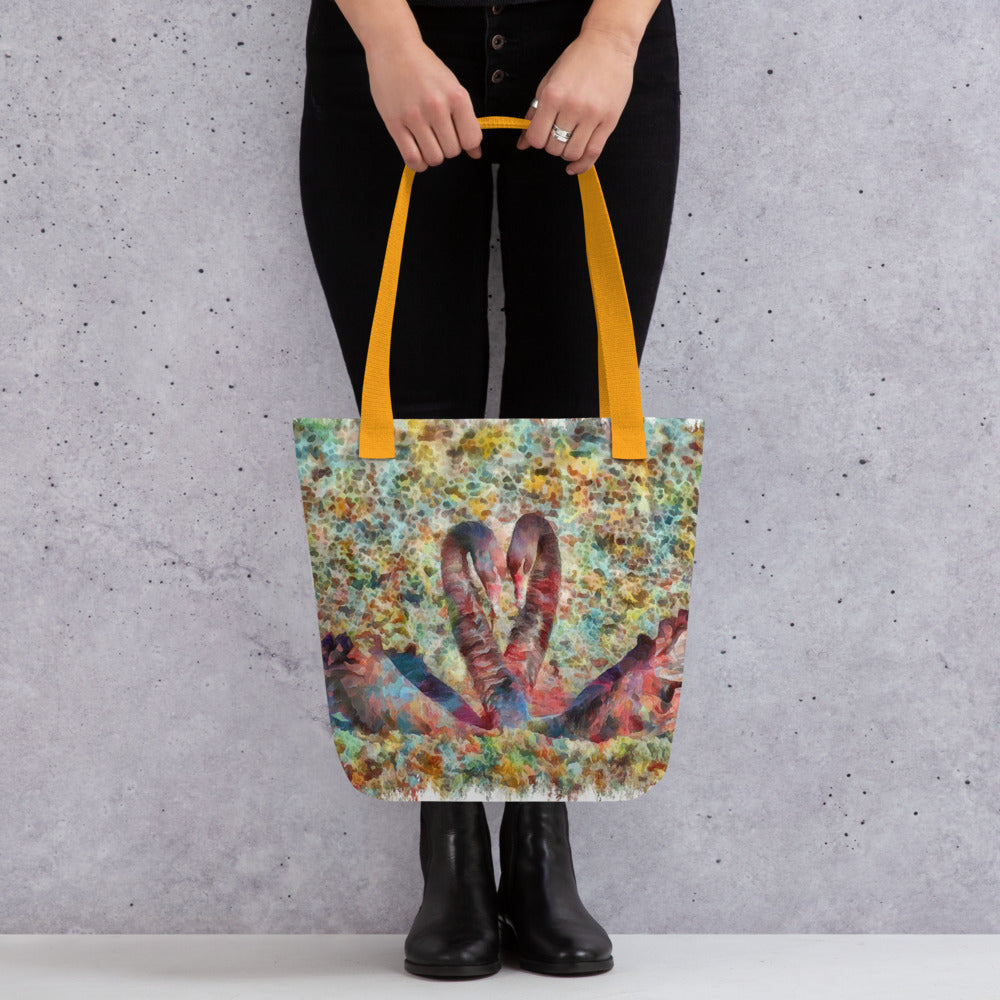Tote bag - black swans