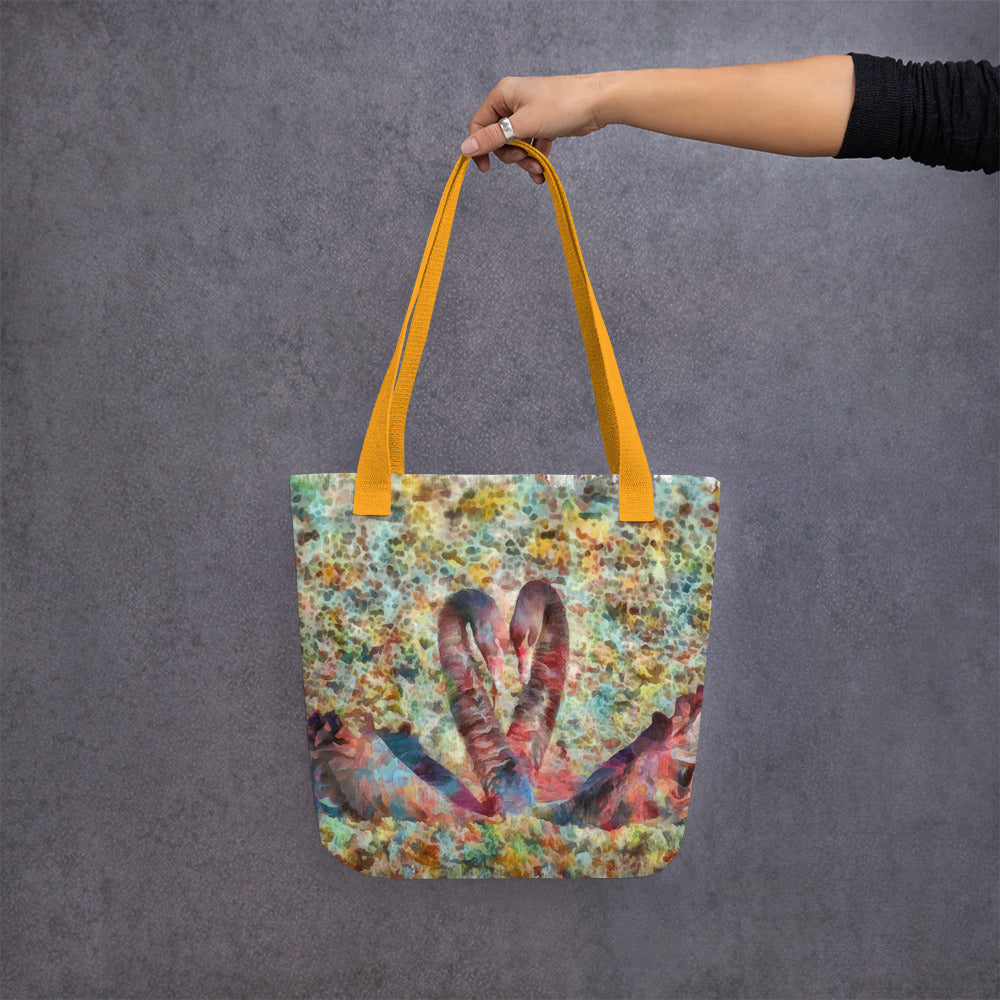 Tote bag - black swans