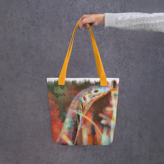 Tote bag - monitor lizard