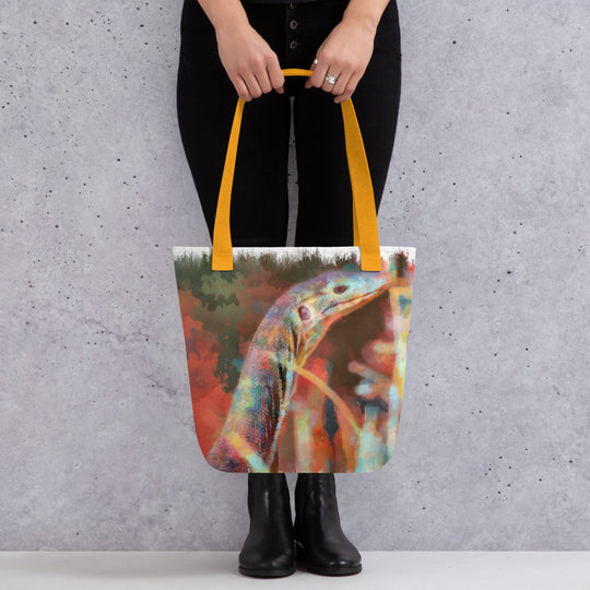 Tote bag - monitor lizard