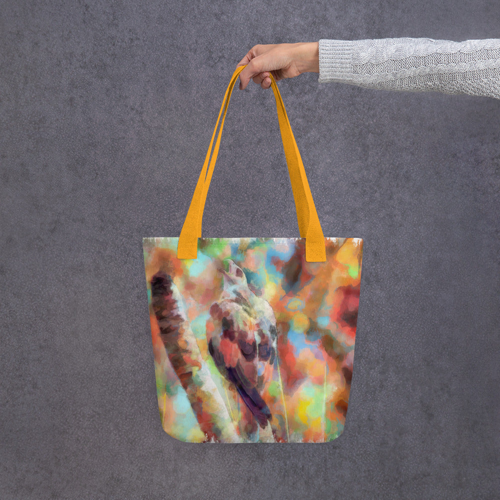 Tote bag - white-tailed kite
