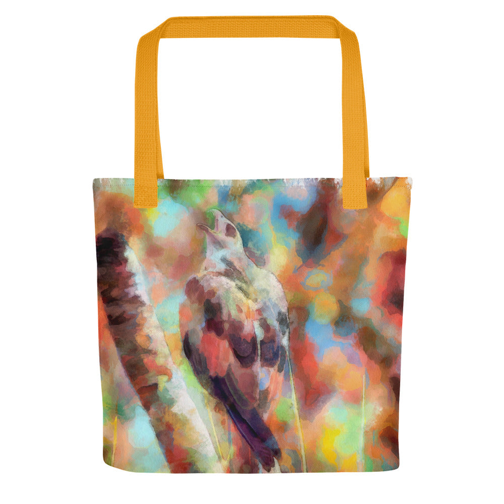 Tote bag - white-tailed kite
