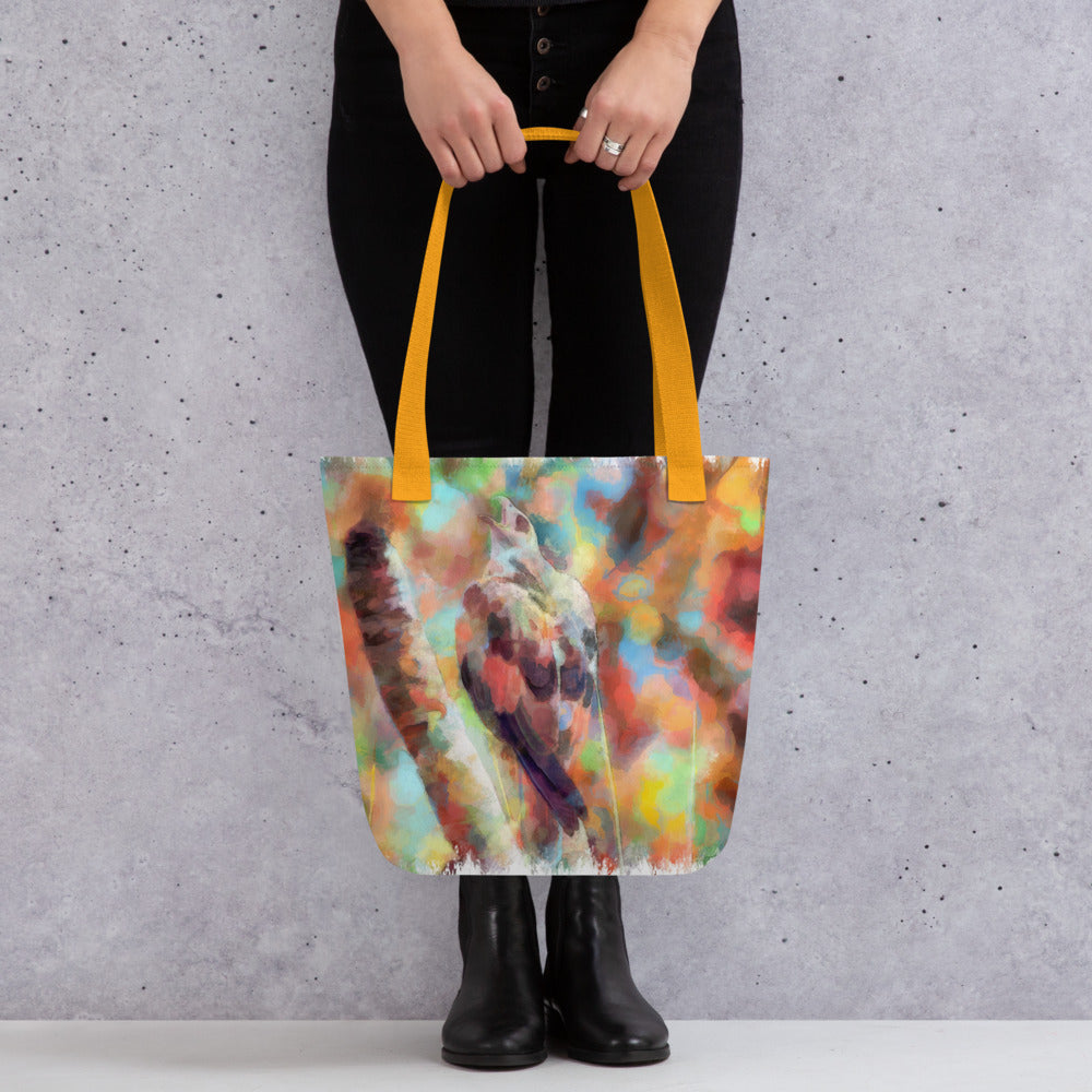 Tote bag - white-tailed kite
