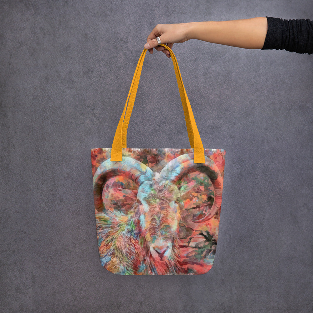 Tote bag - bighorn sheep v2
