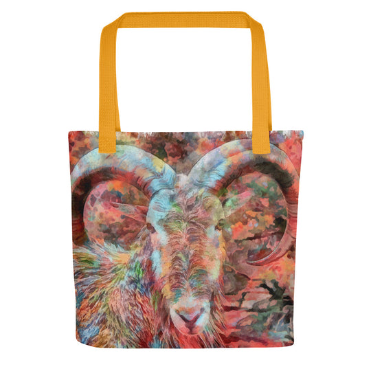 Tote bag - bighorn sheep v2