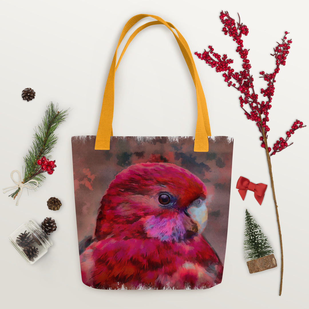 Tote bag - Crimson rosella