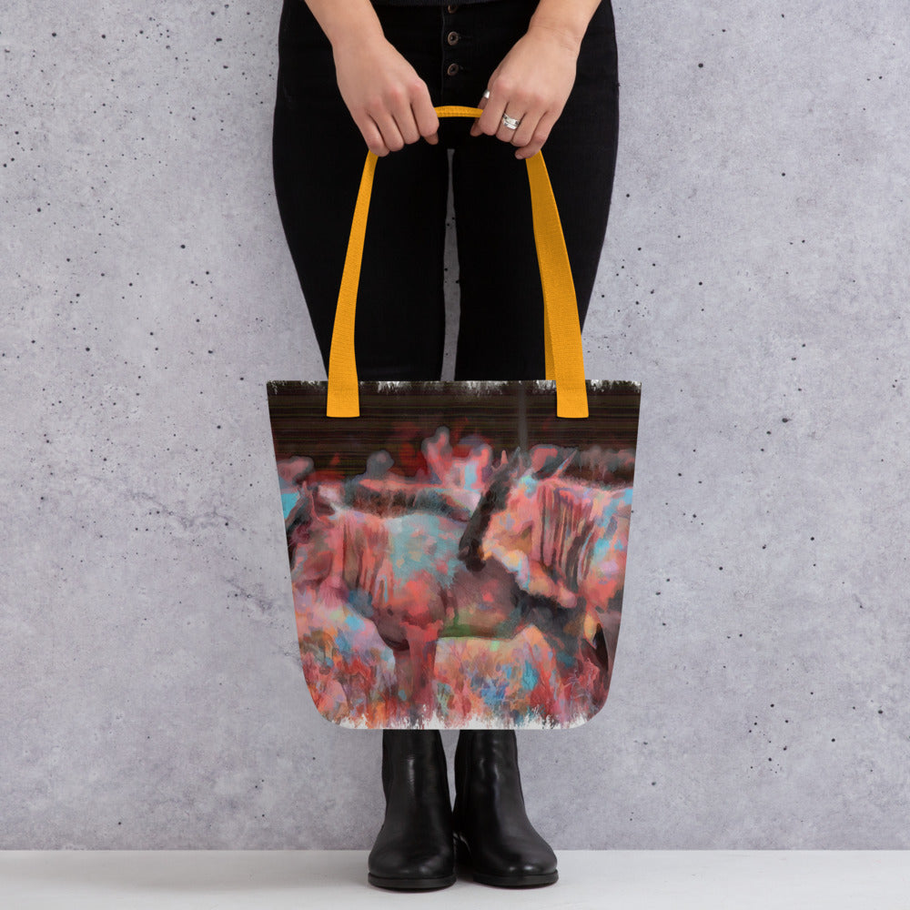 Tote bag - wildebeest