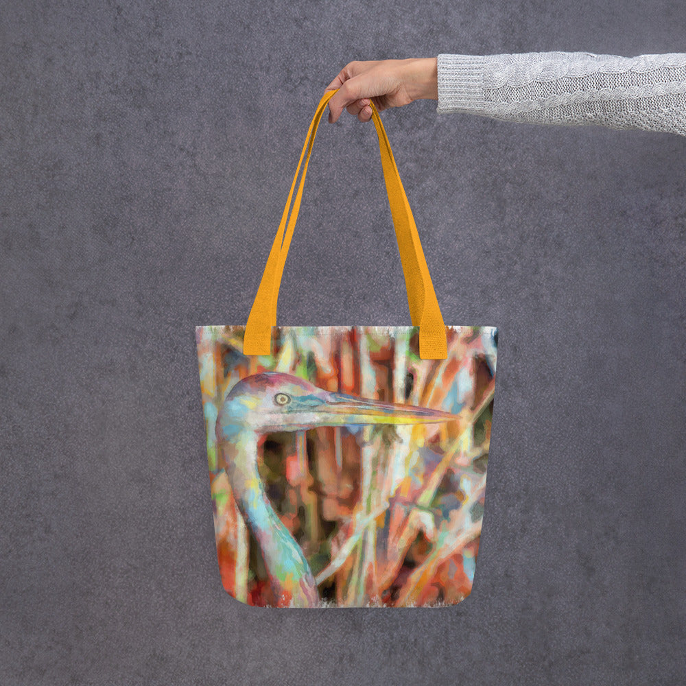 Tote bag - heron
