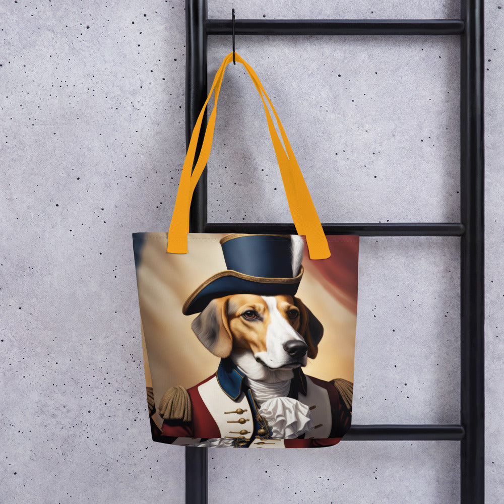 Tote bag-American Foxhound V2