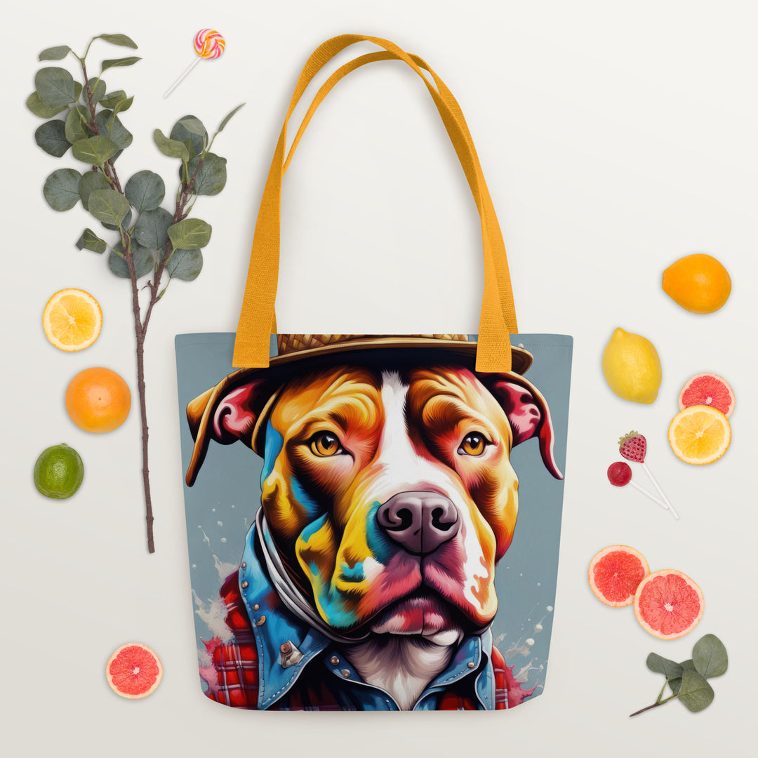 Tote bag-American Staffordshire Terrier