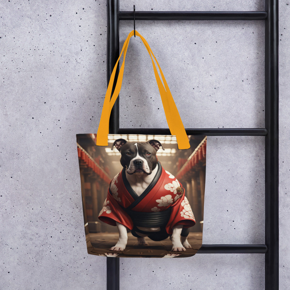 Tote bag-American Staffordshire Terrier V6