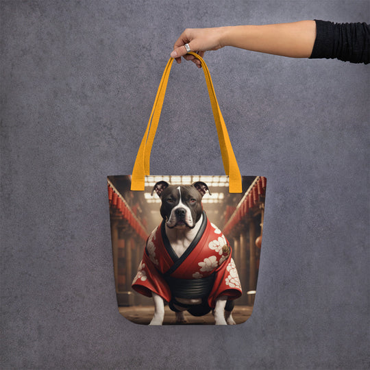 Tote bag-American Staffordshire Terrier V6