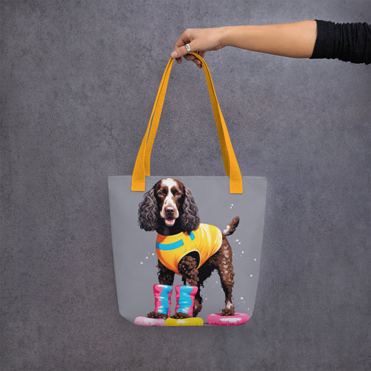 Tote bag-American Water Spaniel V2