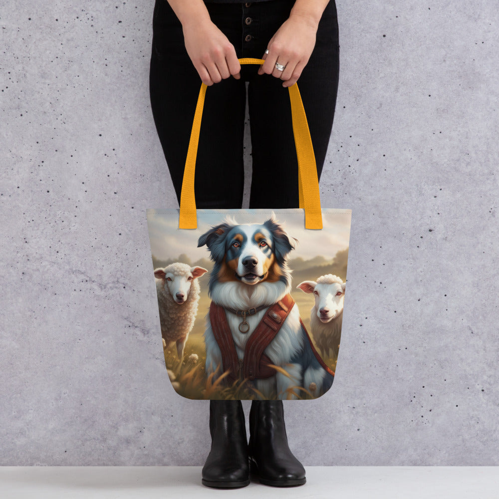 Tote bag-Australian Shepherd V2