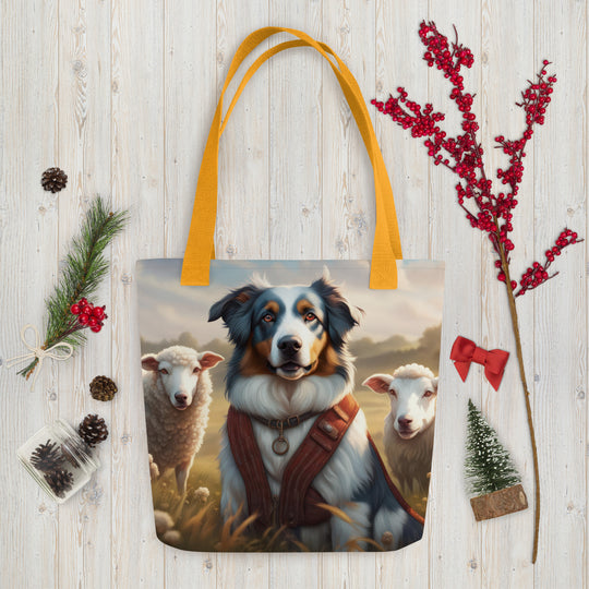 Tote bag-Australian Shepherd V2