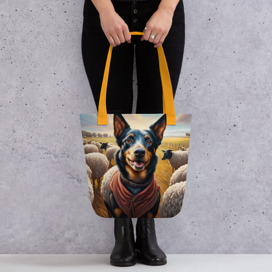 Tote bag-Australian Cattle Dog V4