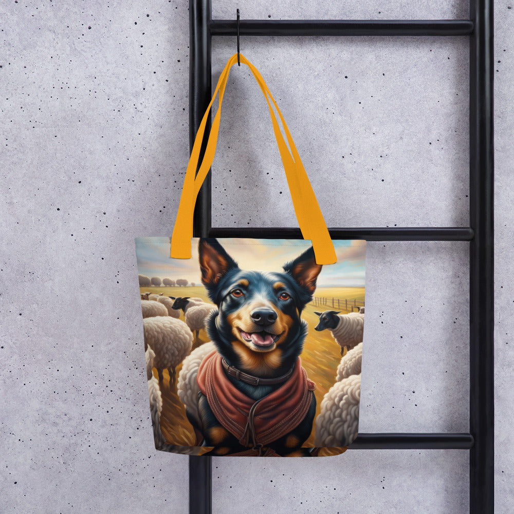 Tote bag-Australian Cattle Dog V4