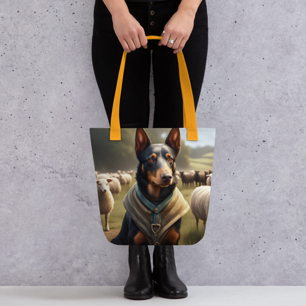 Tote bag-Australian Cattle Dog V6