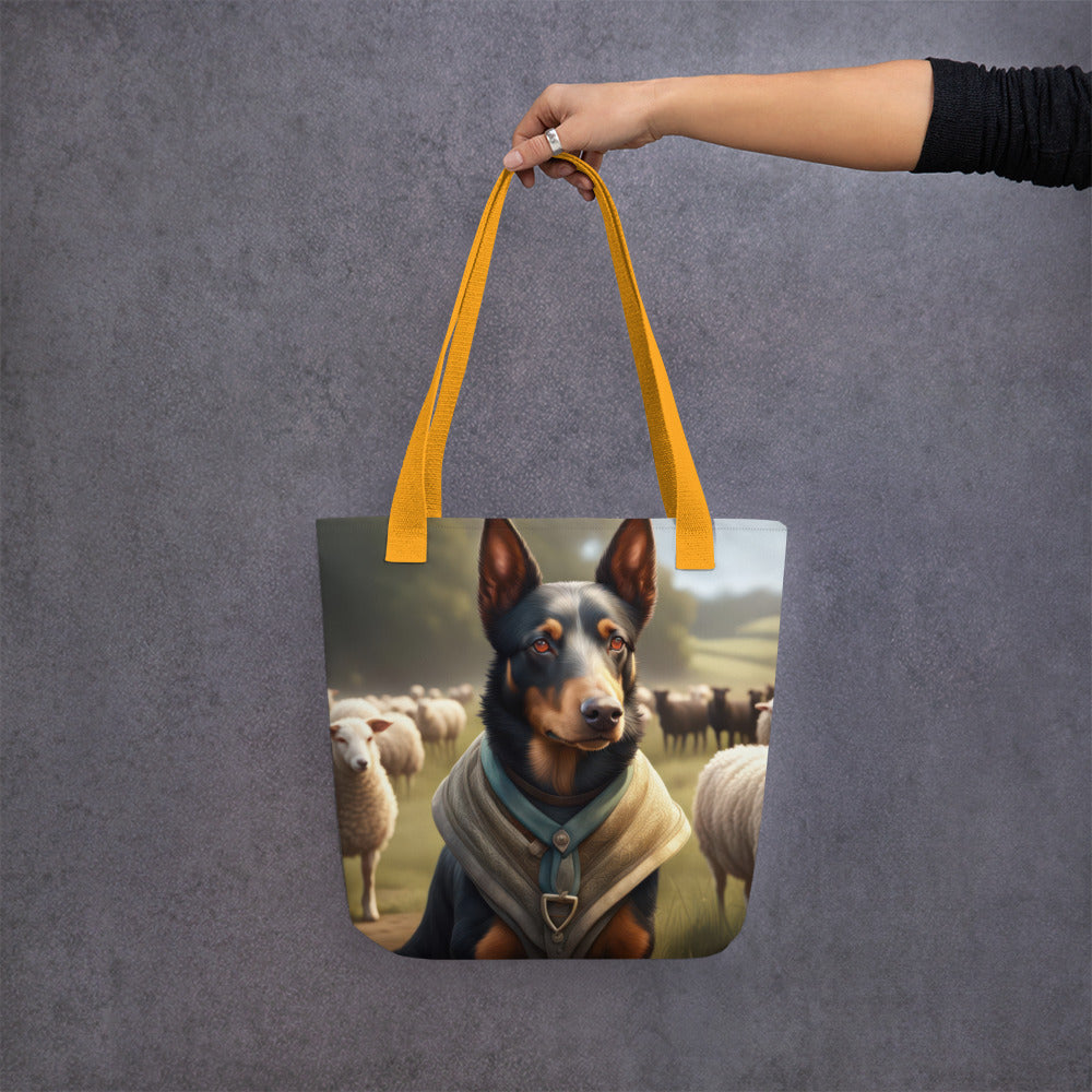 Tote bag-Australian Cattle Dog V6