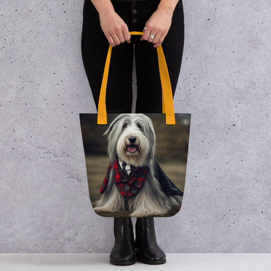 Tote bag-Bearded Collie V3