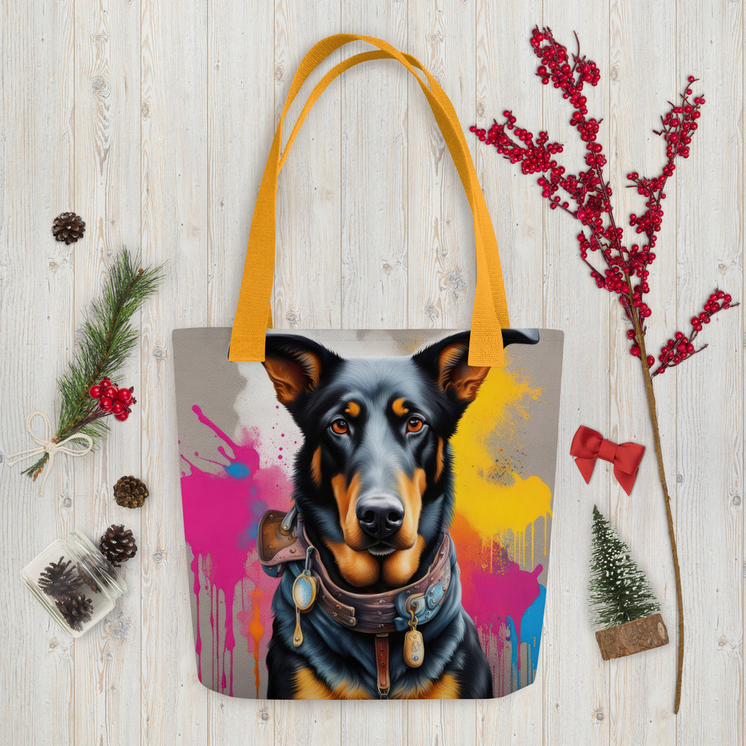 Tote bag-Beauceron Dog