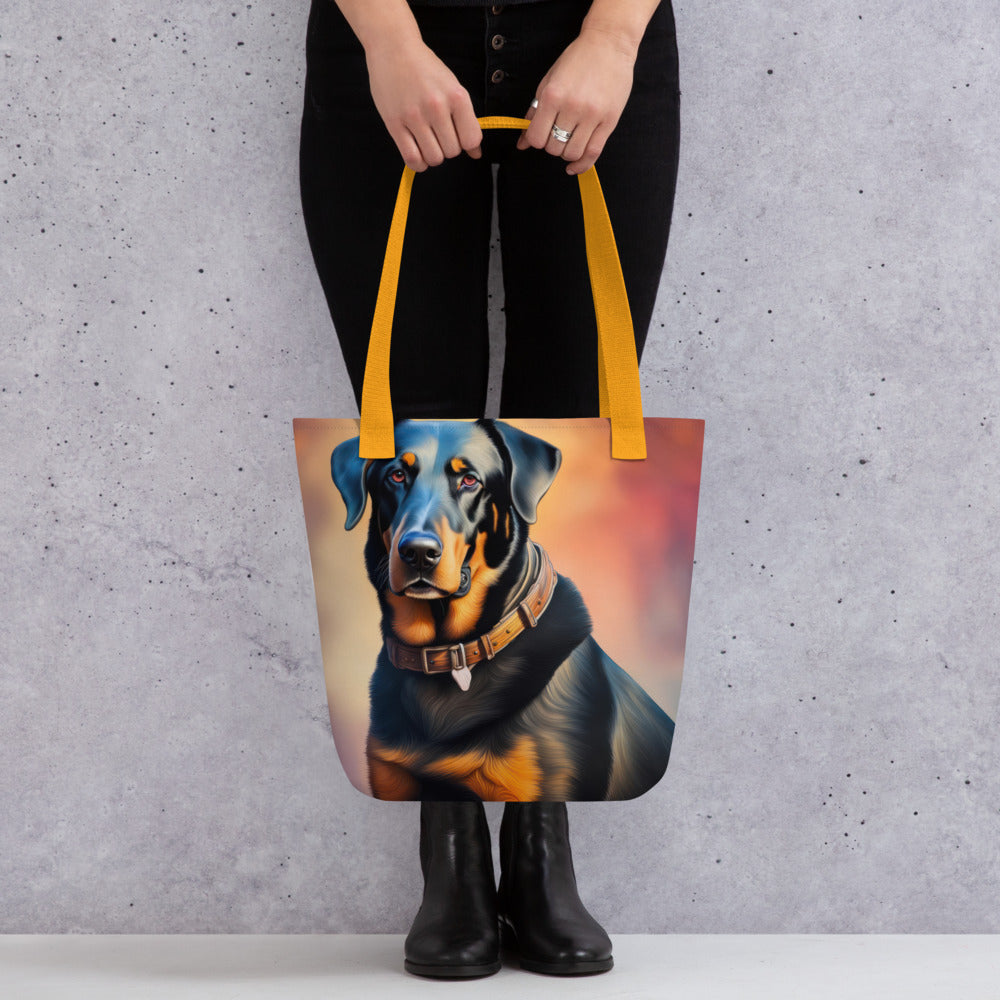 Tote bag-Beauceron Dog V3