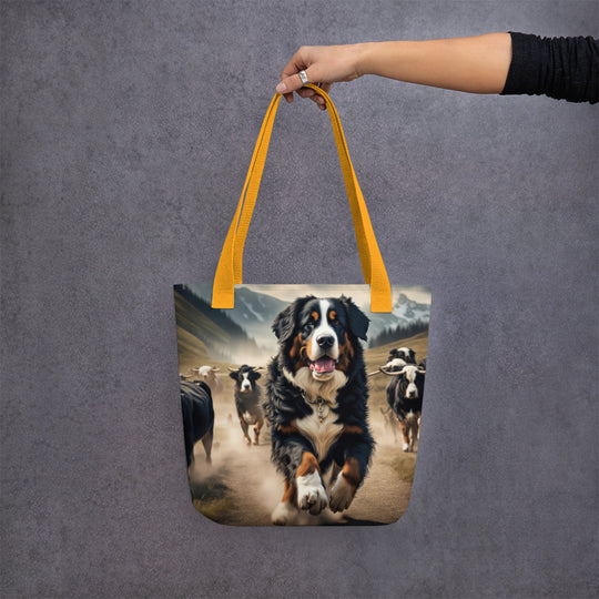 Tote bag-Bernese Mountain Dog V2