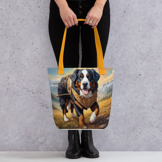 Tote bag-Bernese Mountain Dog V4