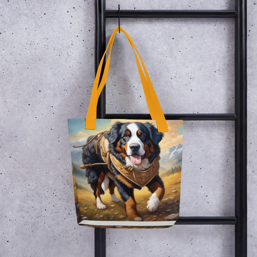 Tote bag-Bernese Mountain Dog V4