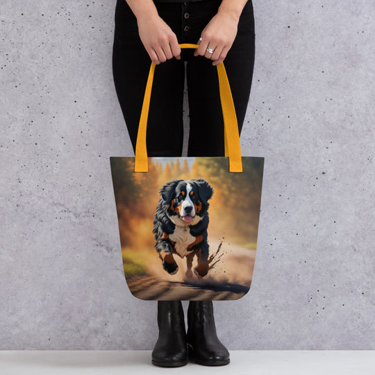 Tote bag-Bernese Mountain Dog V5