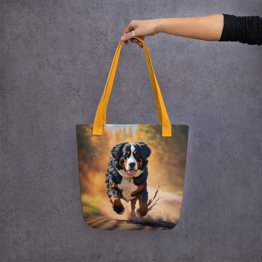 Tote bag-Bernese Mountain Dog V5