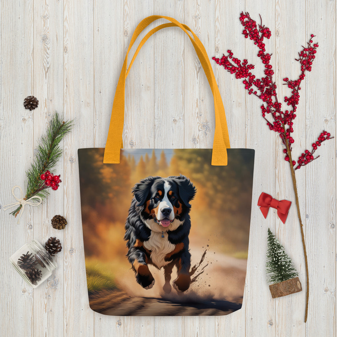 Tote bag-Bernese Mountain Dog V5