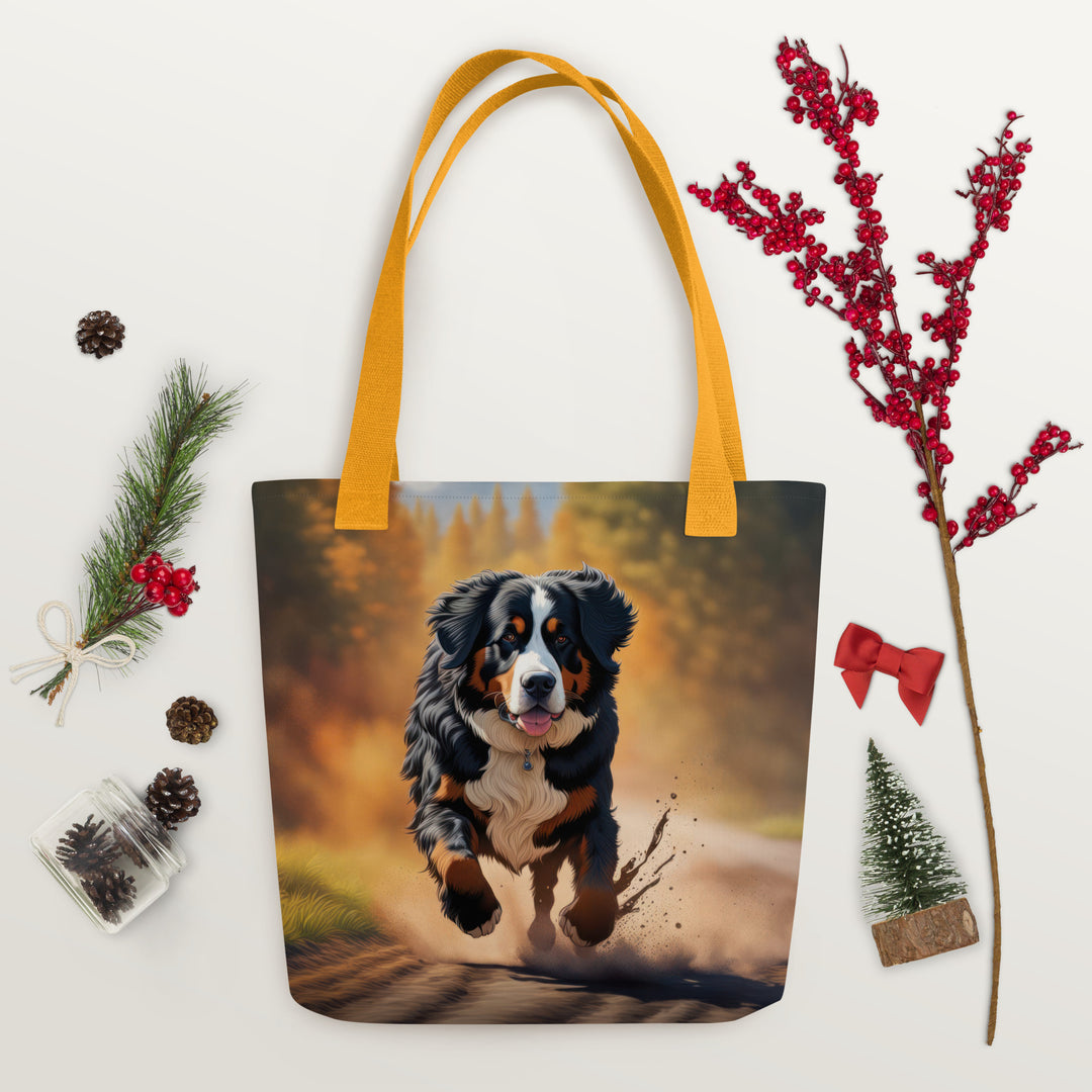 Tote bag-Bernese Mountain Dog V5