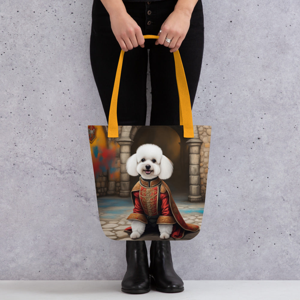 Tote bag-Bichon Frise Dog V3