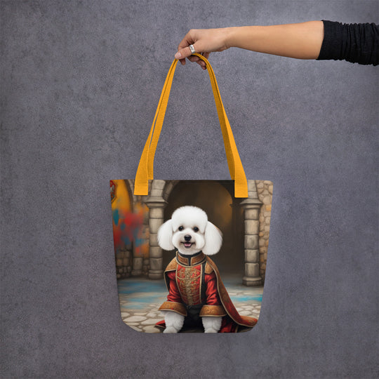 Tote bag-Bichon Frise Dog V3