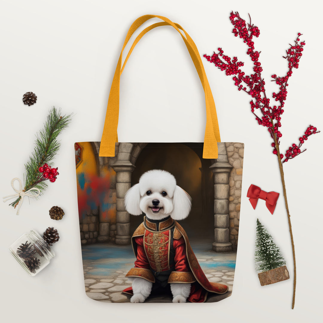 Tote bag-Bichon Frise Dog V3