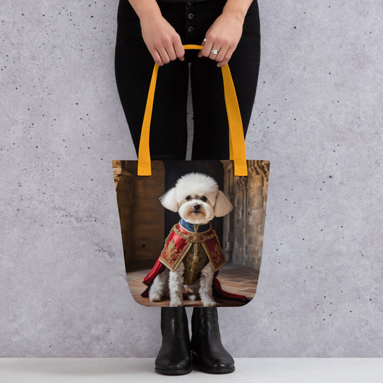 Tote bag-Bichon Frise Dog V4