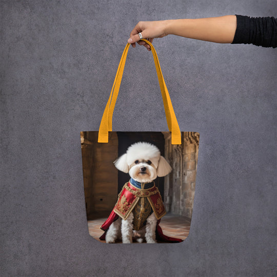 Tote bag-Bichon Frise Dog V4