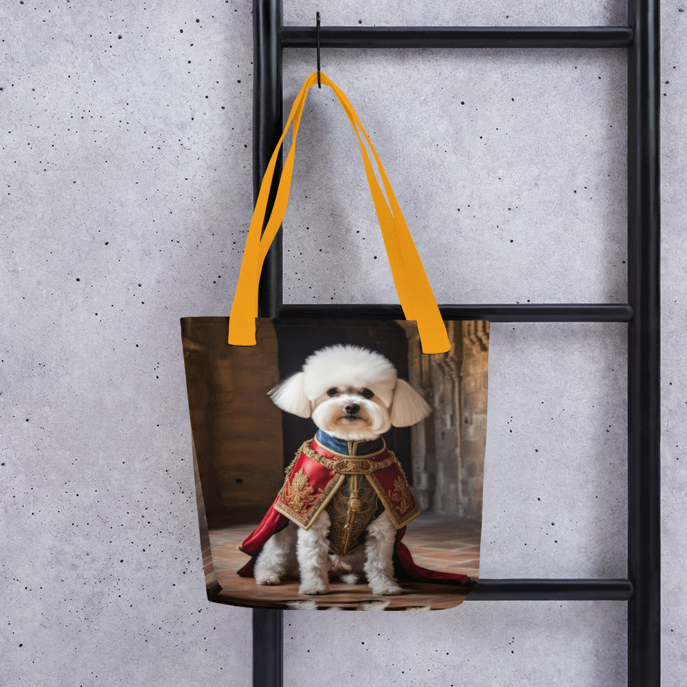 Tote bag-Bichon Frise Dog V4