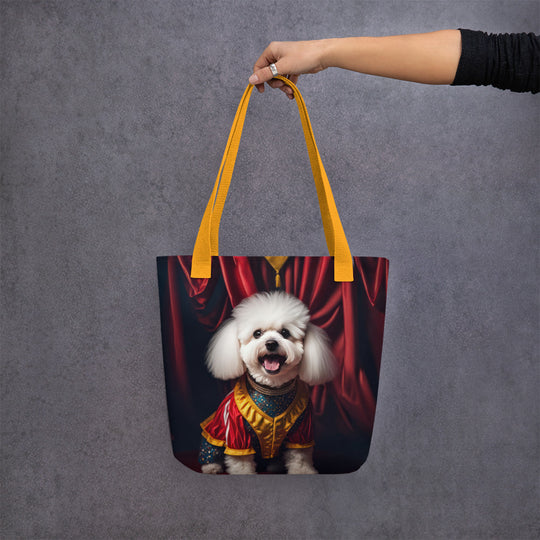 Tote bag-Bichon Frise Dog V6