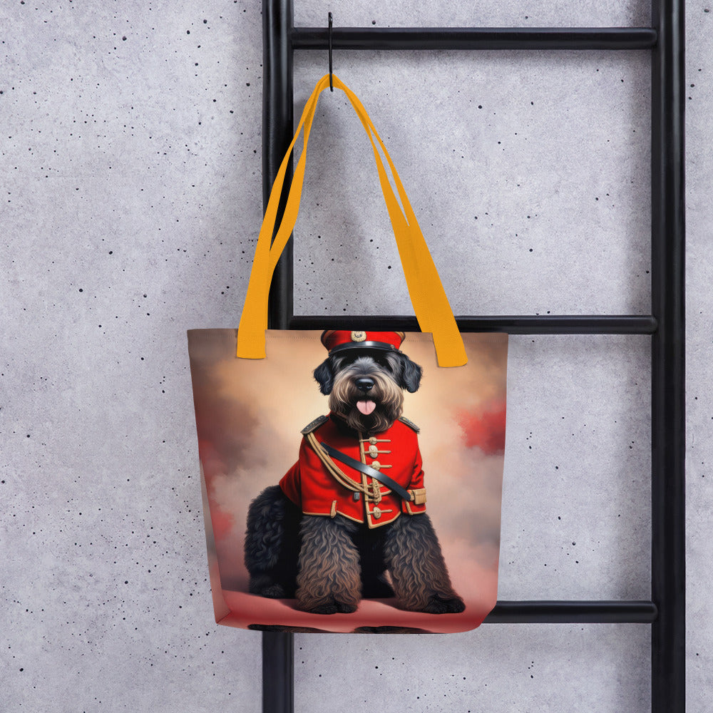 Tote bag-Black Russian Terrier