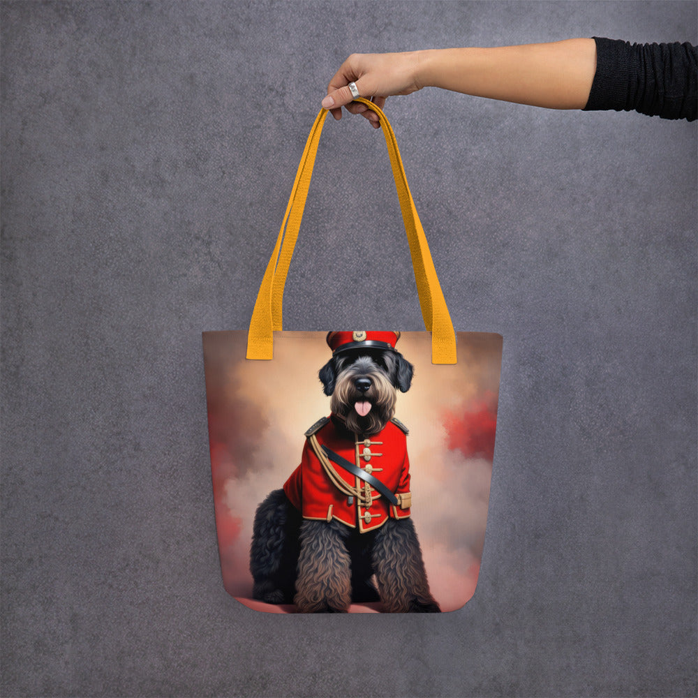 Tote bag-Black Russian Terrier