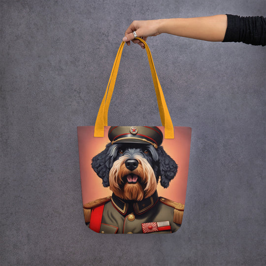 Tote bag-Black Russian Terrier V3