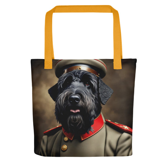 Tote bag-Black Russian Terrier V4