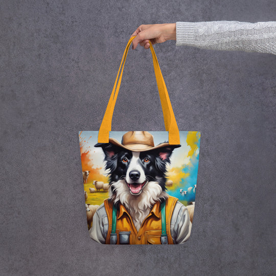 Tote bag-Border Collie