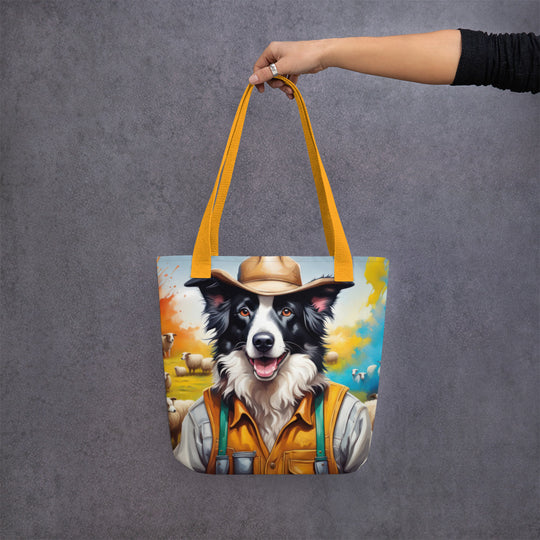 Tote bag-Border Collie