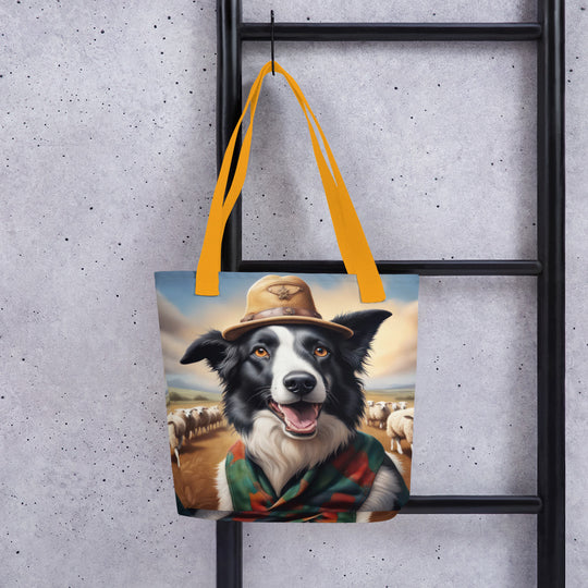 Tote bag-Border Collie V2